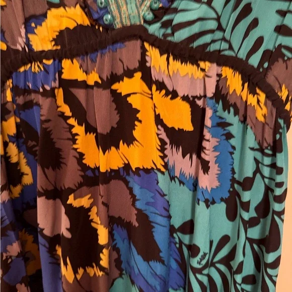 Hale Bob Multicolor Silk Dress - Picture 5 of 6